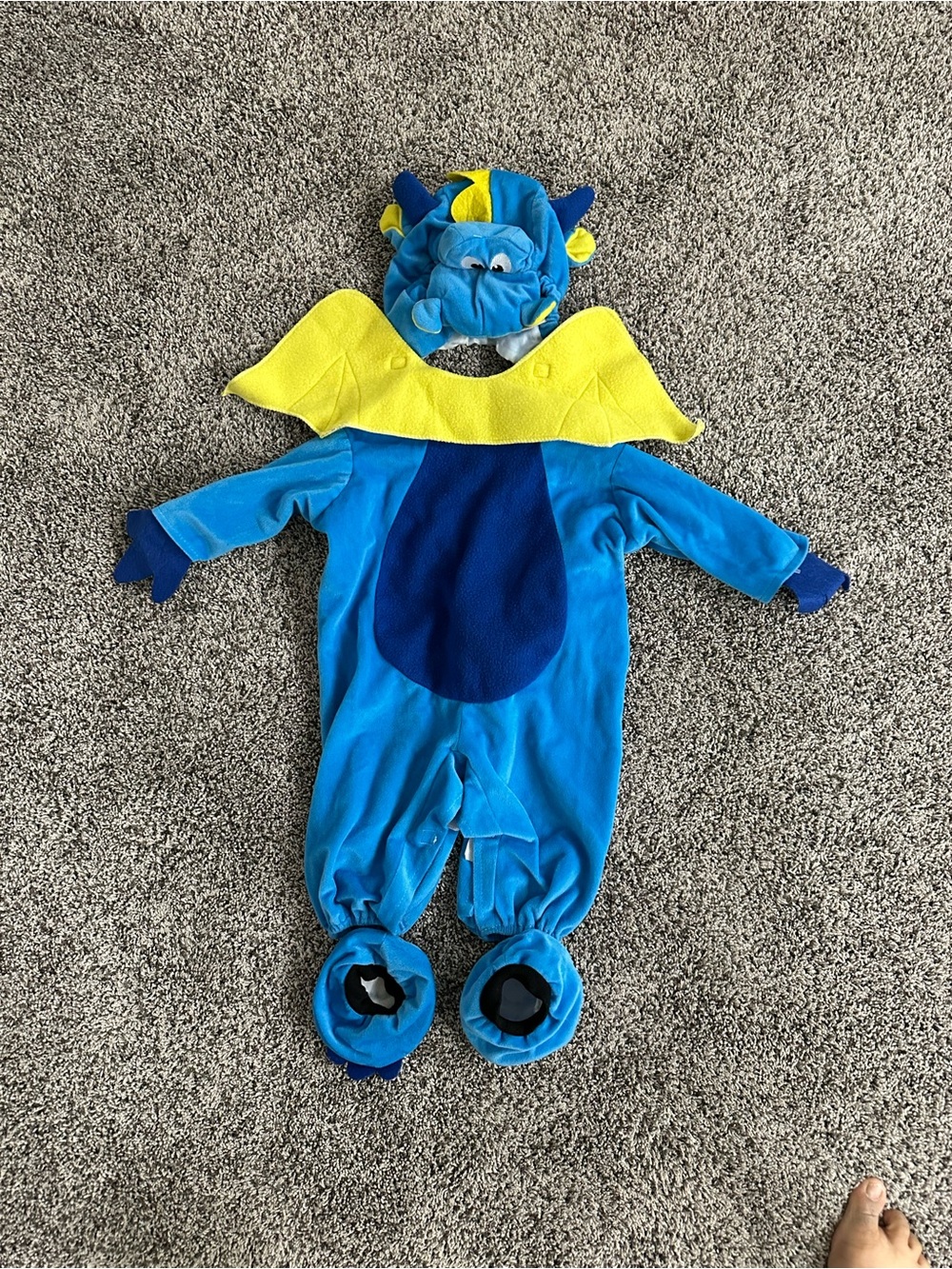 Rubie's Blue and Yellow Dragon Infant Costume (6-12mons)